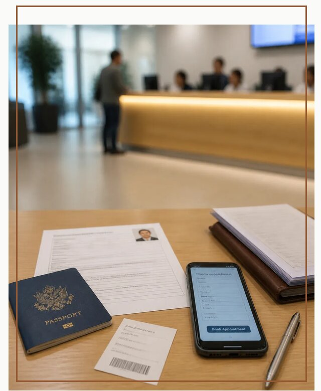 Запись в визовый центр в Новоуральске для подачи документов